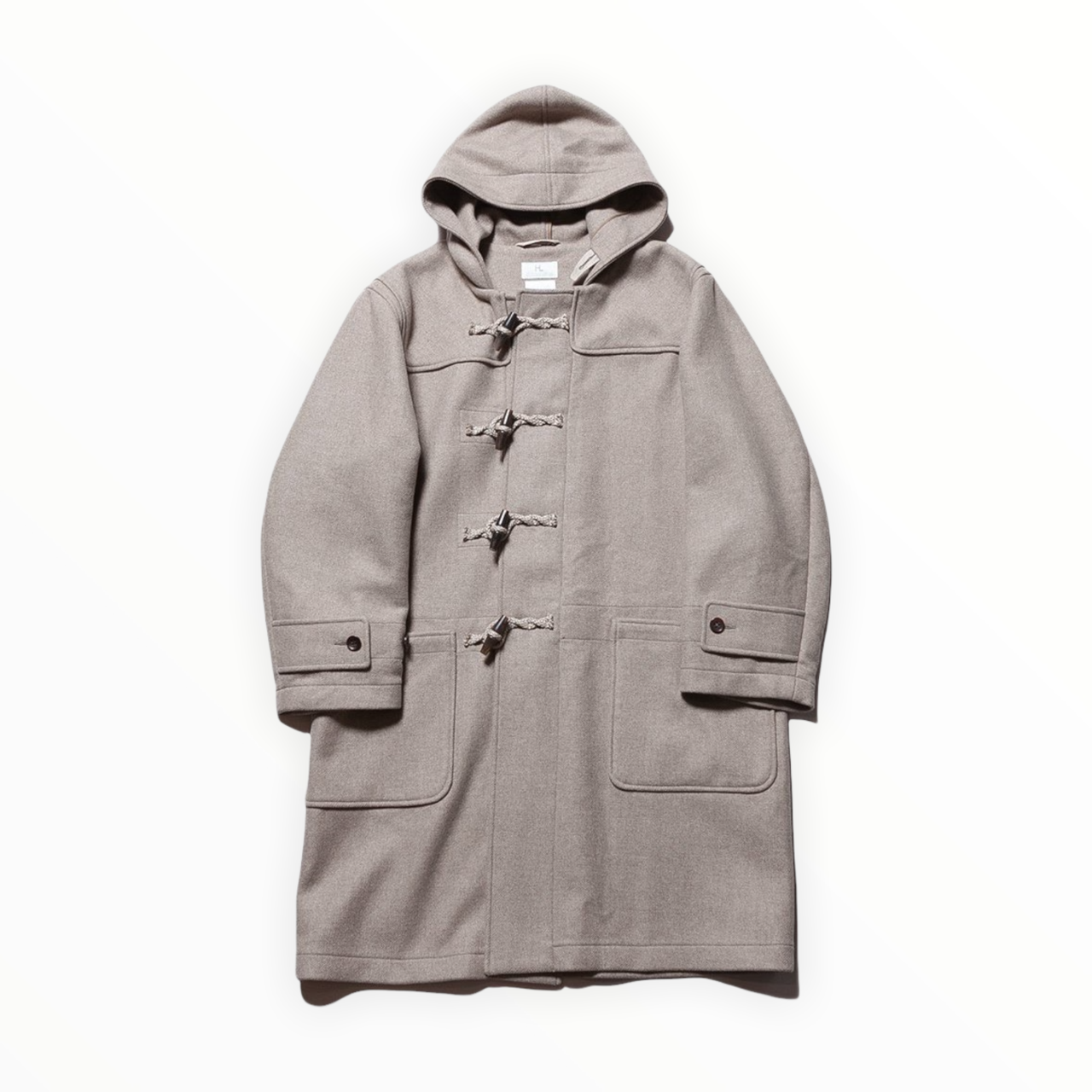 HERILL CASHMERE HEAVY MELTON DUFFLE COAT