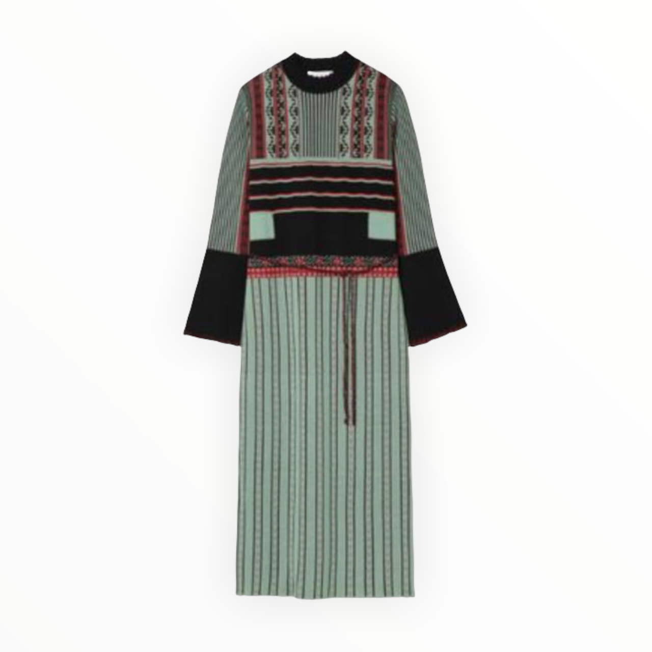 mame-kurogouchi-pedicel-jacquard-knit-dress