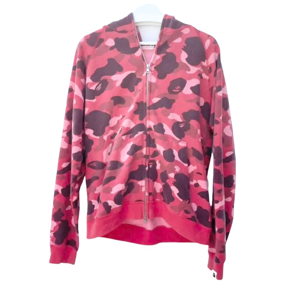 A BATHING APE Color Camo Hoodie