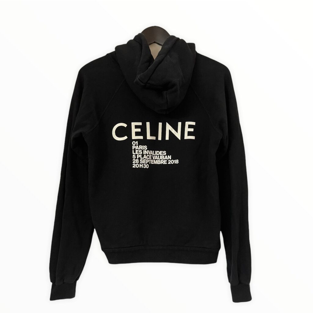CELINE セリーヌ バックプリントパーカー