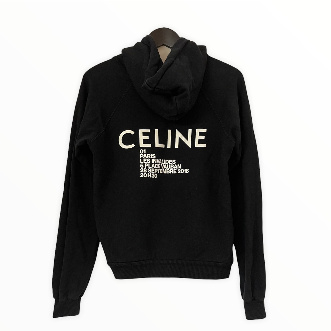 CELINE セリーヌ ロゴ パーカー ブラックMサイズ 在庫処分価格 icqn.de