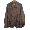 AURALEE 22SS WASHED FINX CAMOFLAGE TWILL GABARDINE BLOUSON