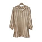 JIL SANDER ジルサンダー ストライプオーバーサイズシャツ
