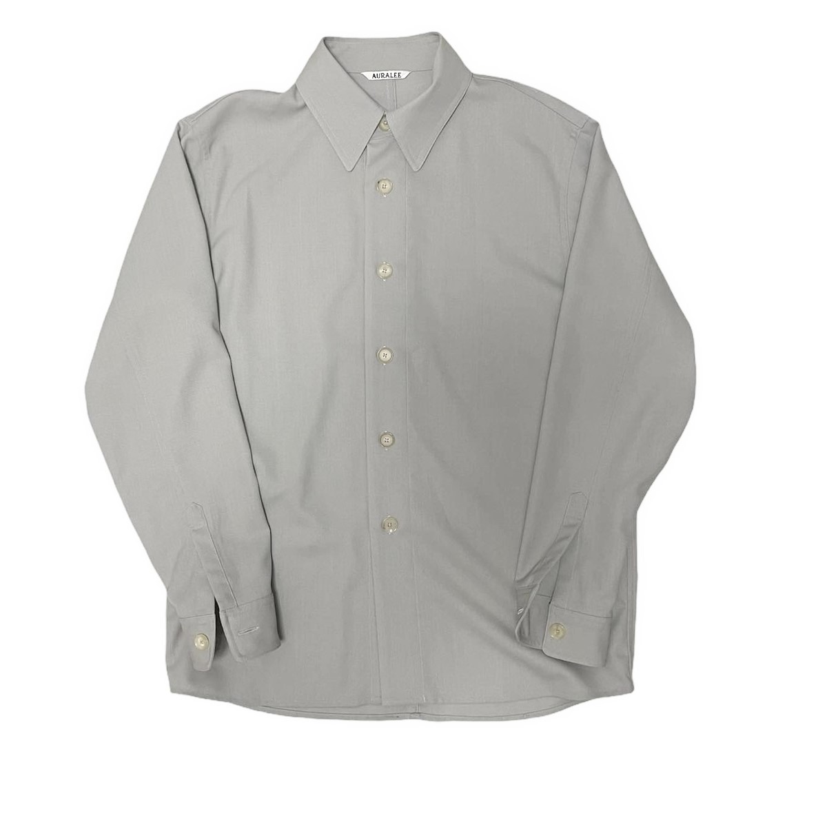 AURALEE オーラリー 20SS HARD TWIST DOBBY SHIRTS