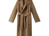 BLAMINK WOOL DOUBLE FACE WRAP COAT