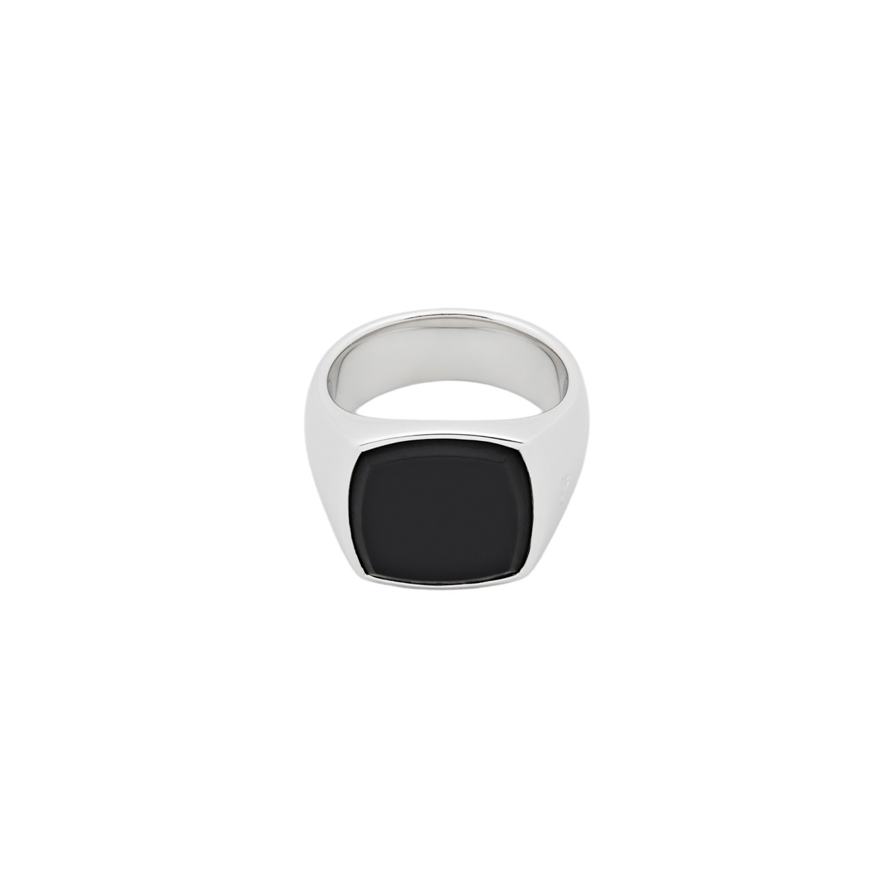 TOM WOOD Cushion Black Onyx Ring