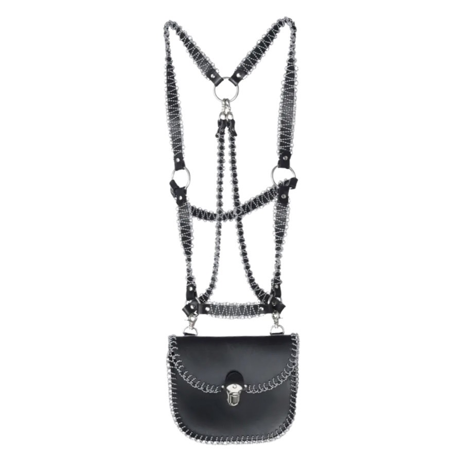 noir kei ninomiya Harness bag