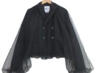 noir kei ninomiya 18AW tulle jacket