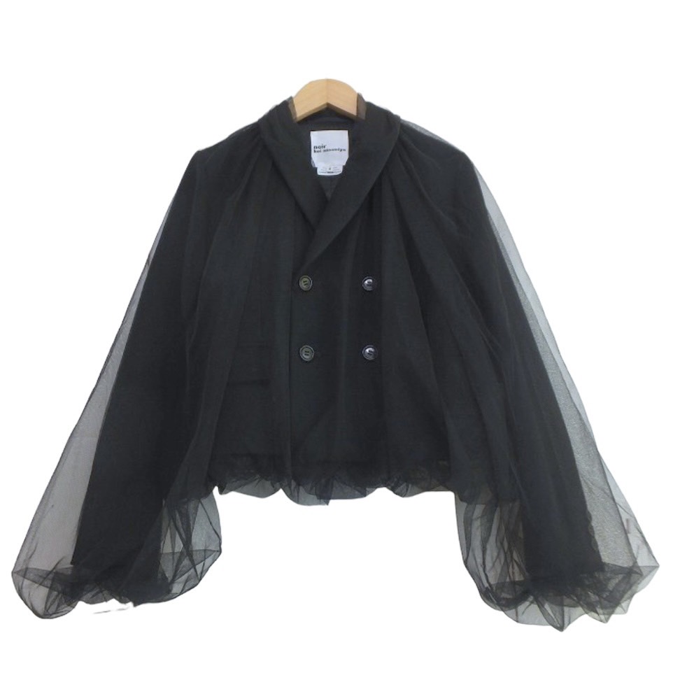 noir kei ninomiya 18AW tulle jacket