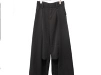 noir kei ninomiya 18AW design wide pants