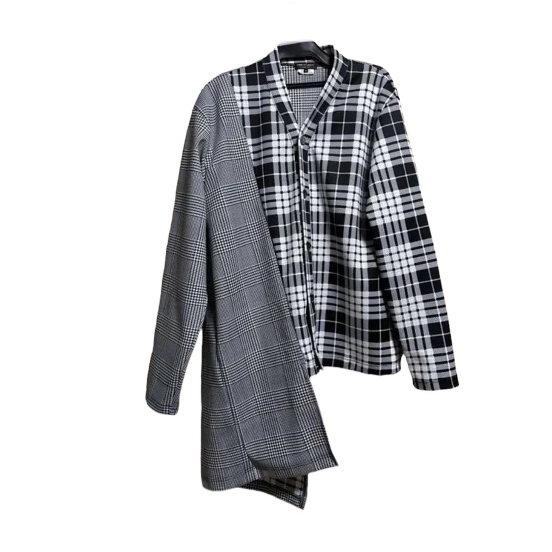 COMME des GARCONS HOMME PLUS 21AW asymmetry cardigan