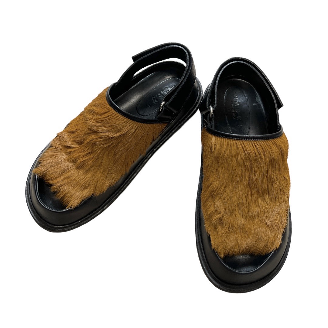 MARNI 17SS FUSSBETT FUR SANDAL 買取金額 8,000