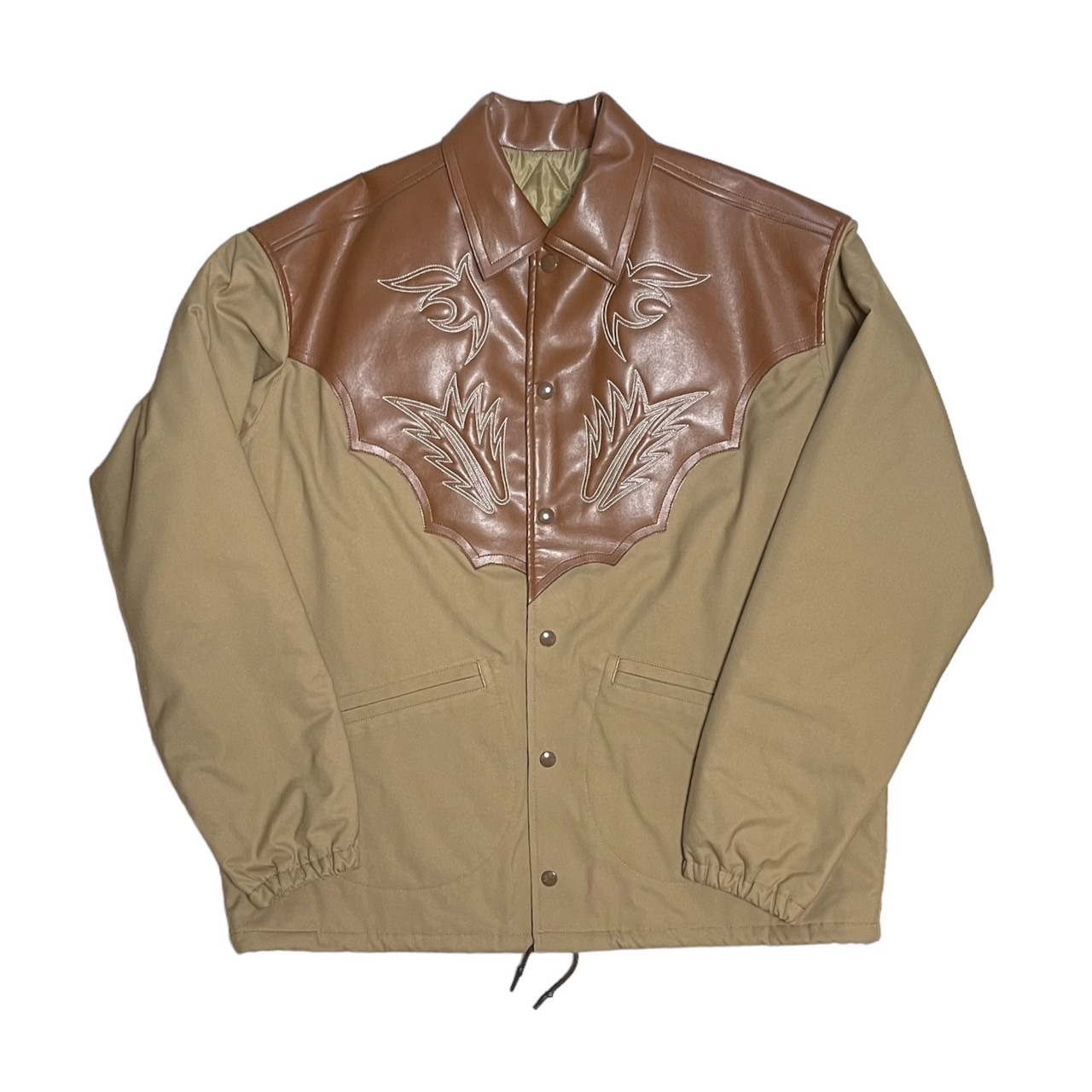 TOGA VIRILIS 21AW Fake Leather Strech Blouson TV12-FC364 買取金額 17,550円