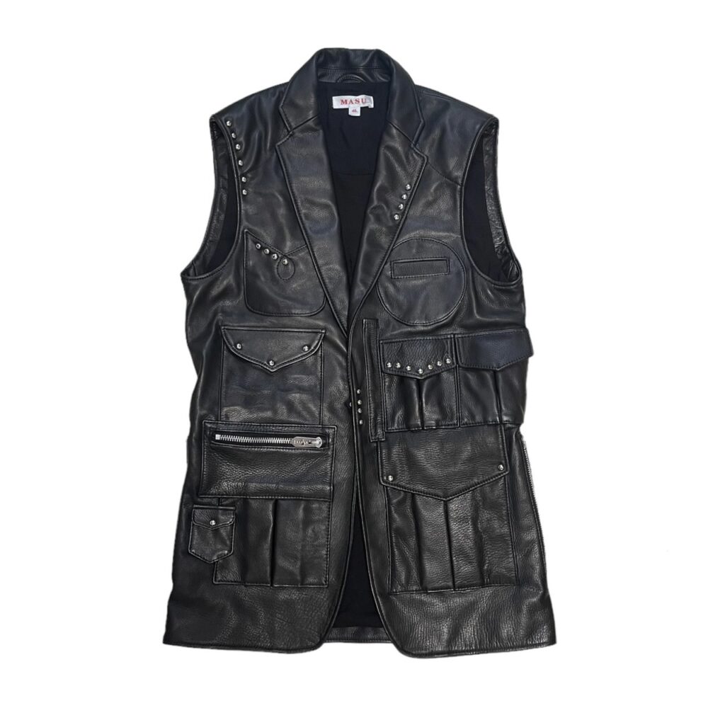 MASU 23SS IM READY Leather Vest 買取金額 70,200円