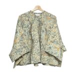 LEMAIRE 22SS MARBLE PAPER PRINT PLEATED BLOUSE TO440 LF776 買取金額 13,000円