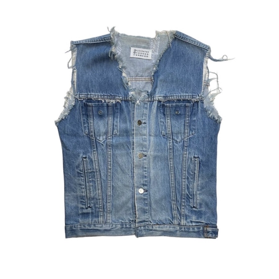 Maison Martin Margiela Artisanal denim vest 買取金額 28,000円