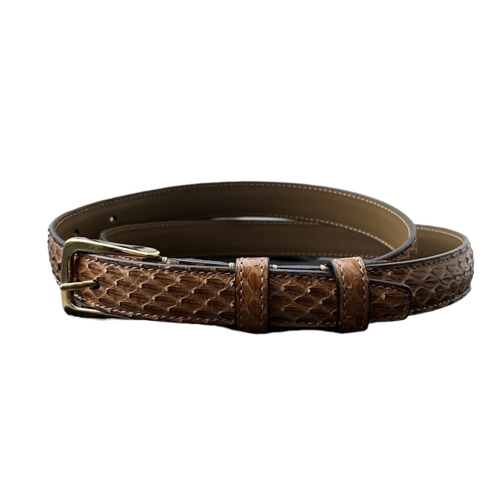 CELINE 20SS Python Leather Belt 買取金額 8,000円