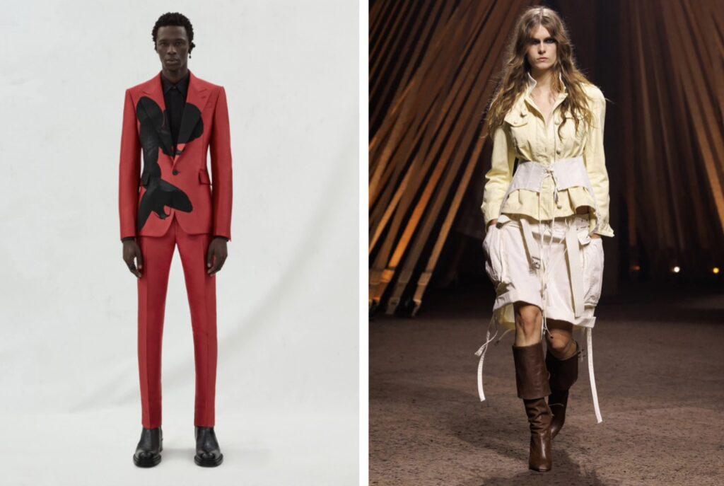 Alexander McQueen(アレキサンダー・マックイーン)のメンズスーツとレディースランウェイルックを紹介する買取イメージ画像