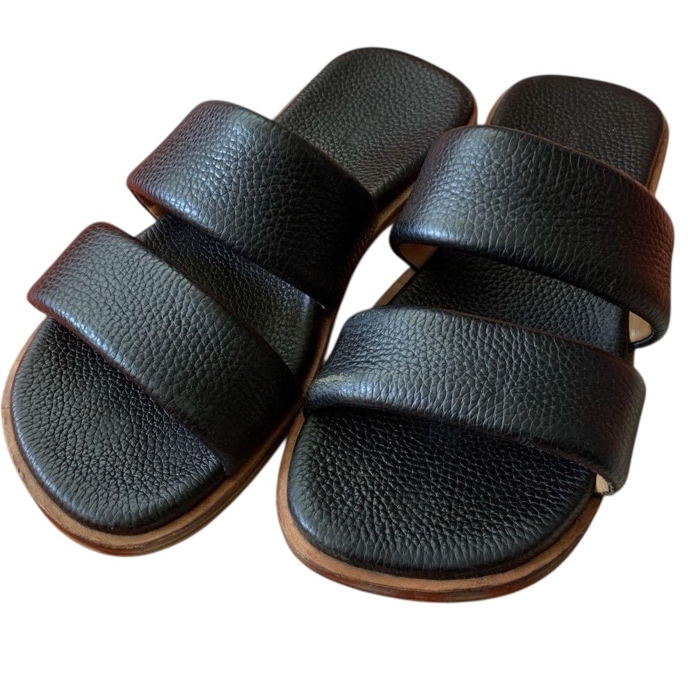 AURALEE オーラリー 22SS LEATHER STRAP SANDAL レザーストラップサンダル