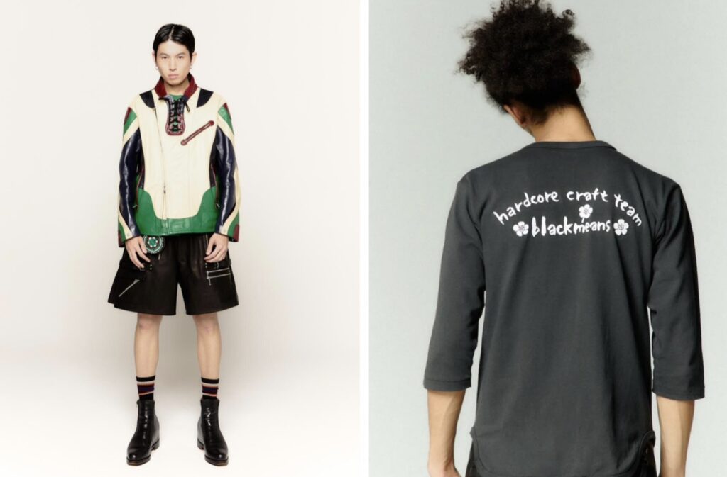 blackmeans(ブラックミーンズ)のレザージャケット・プリントTシャツの買取イメージ