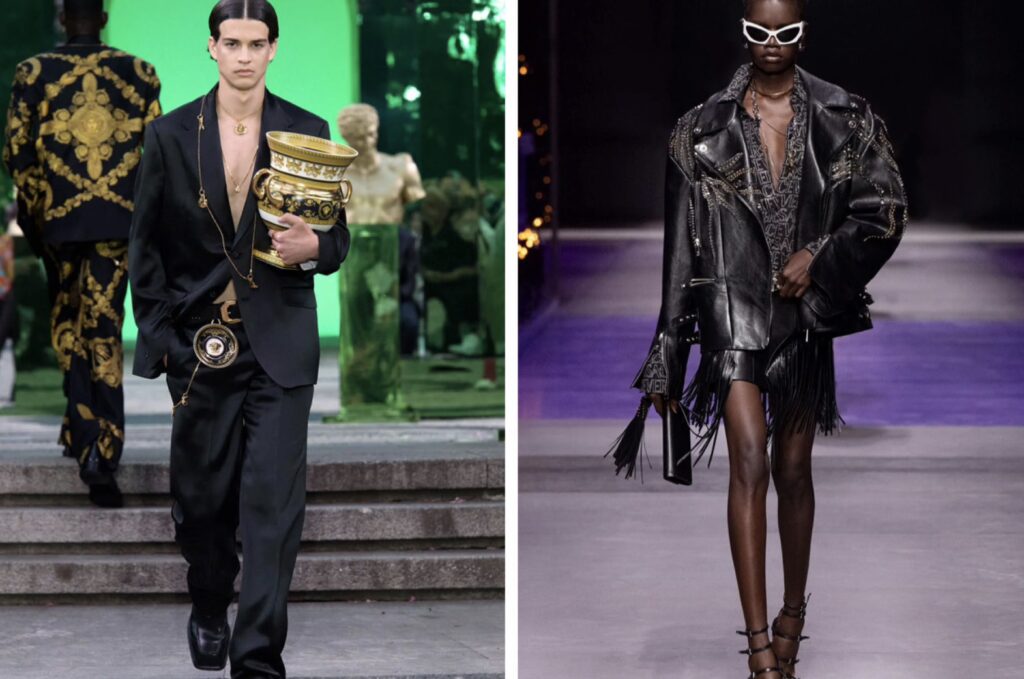 VERSACE(ヴェルサーチェ)のバロック柄・メデューサモチーフ・レザーウェアなど人気アイテムの買取イメージ