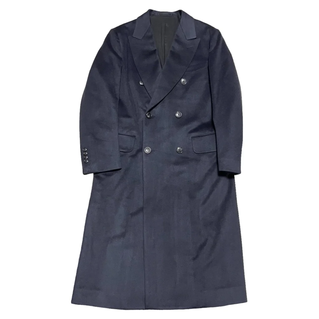 COMOLI 19AW カシミヤダブルブレストチェスターコート Q03-04002