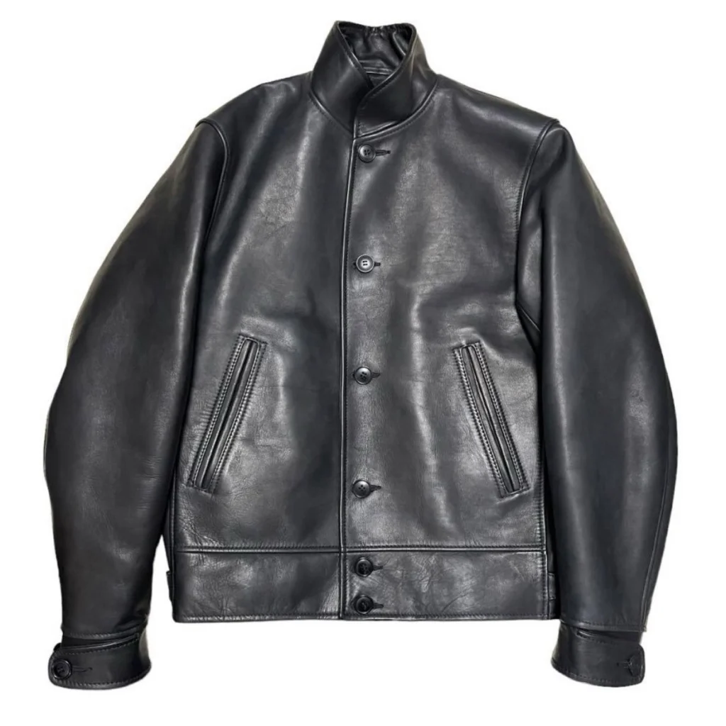 COMOLI 18AW モーターサイクルホースレザージャケット N03-01008