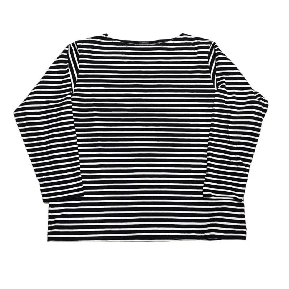 COMOLI 19SS ボーダーボートネックカットソー P01-05004 - 古着宅配 