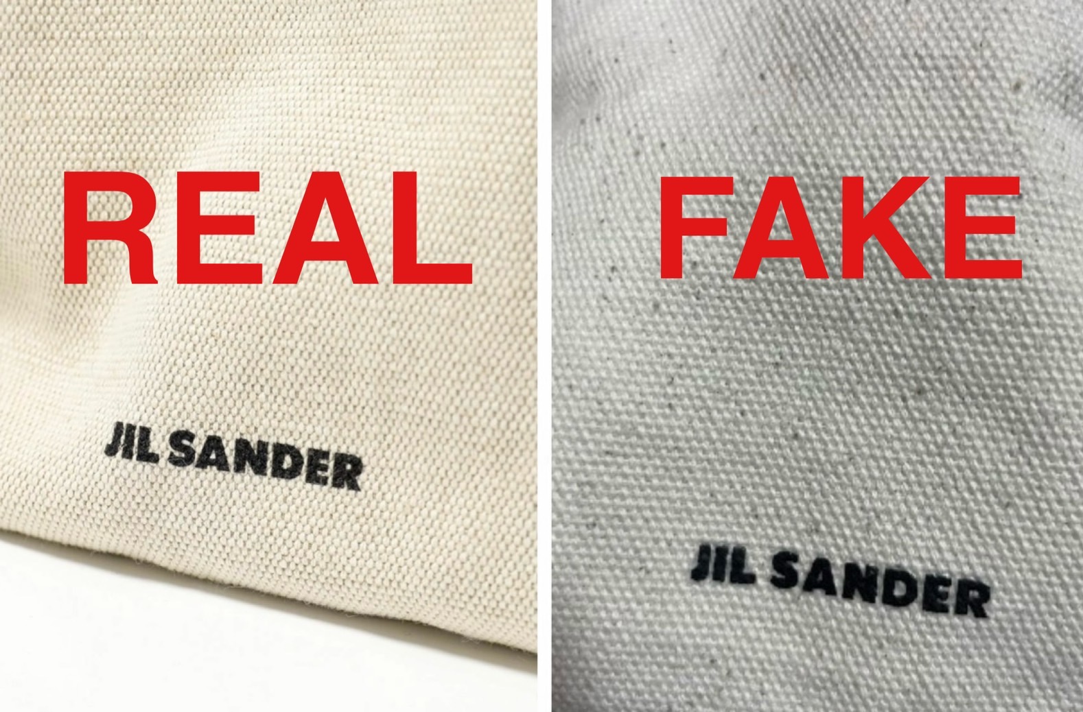 JIL SANDER(ジルサンダー)の偽物には気をつけましょう