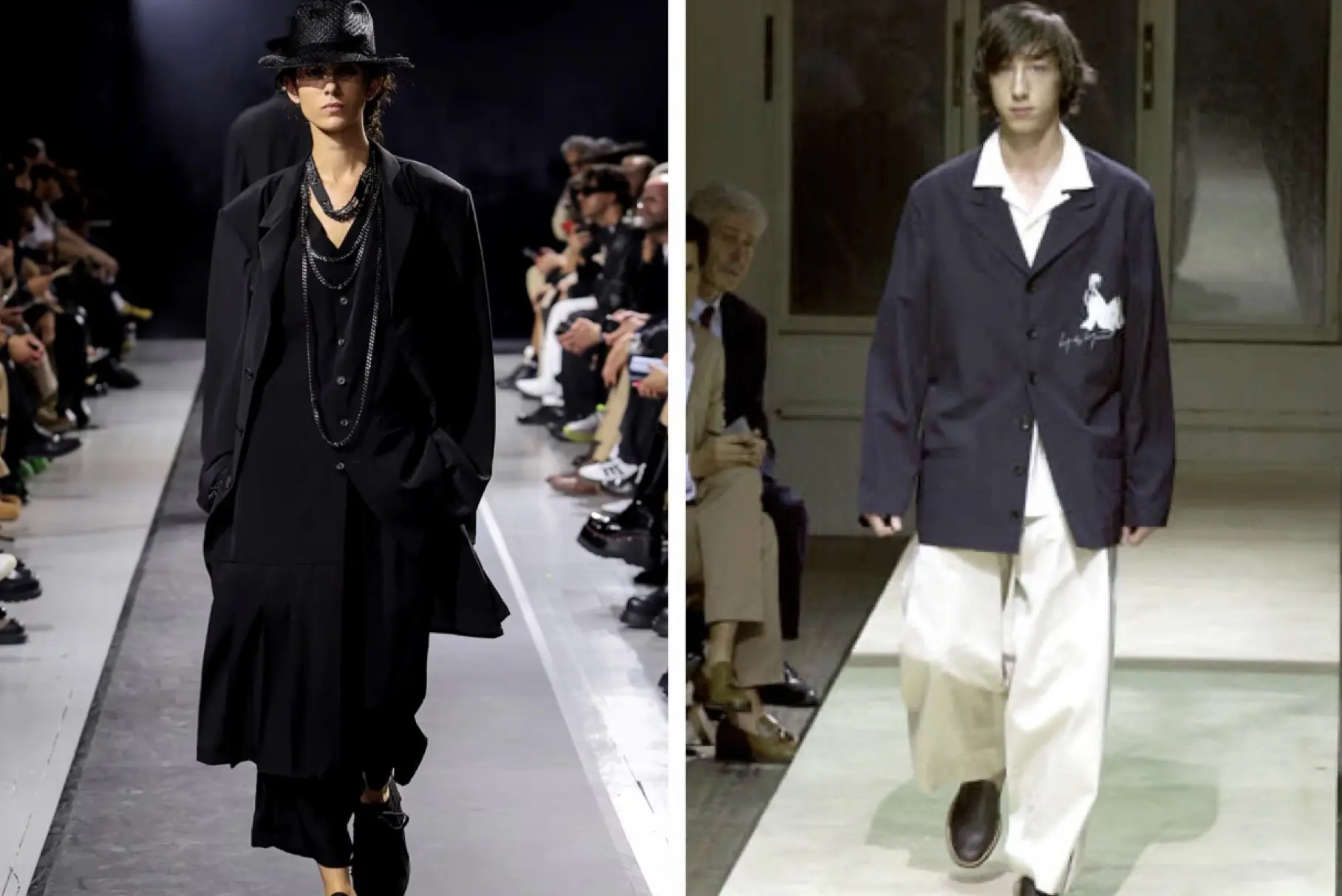 Yohji Yamamoto POUR HOMME　2013AWファーコート Yohji Yamamoto POUR HOMME 2013AWファーコート（LINEN