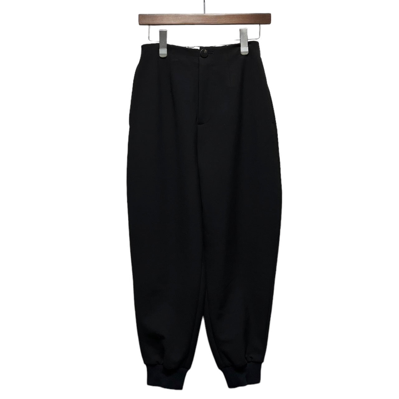 ENFOLD 22AW KNIT RIB COCOON PANTS リブニットパンツ 300FA231