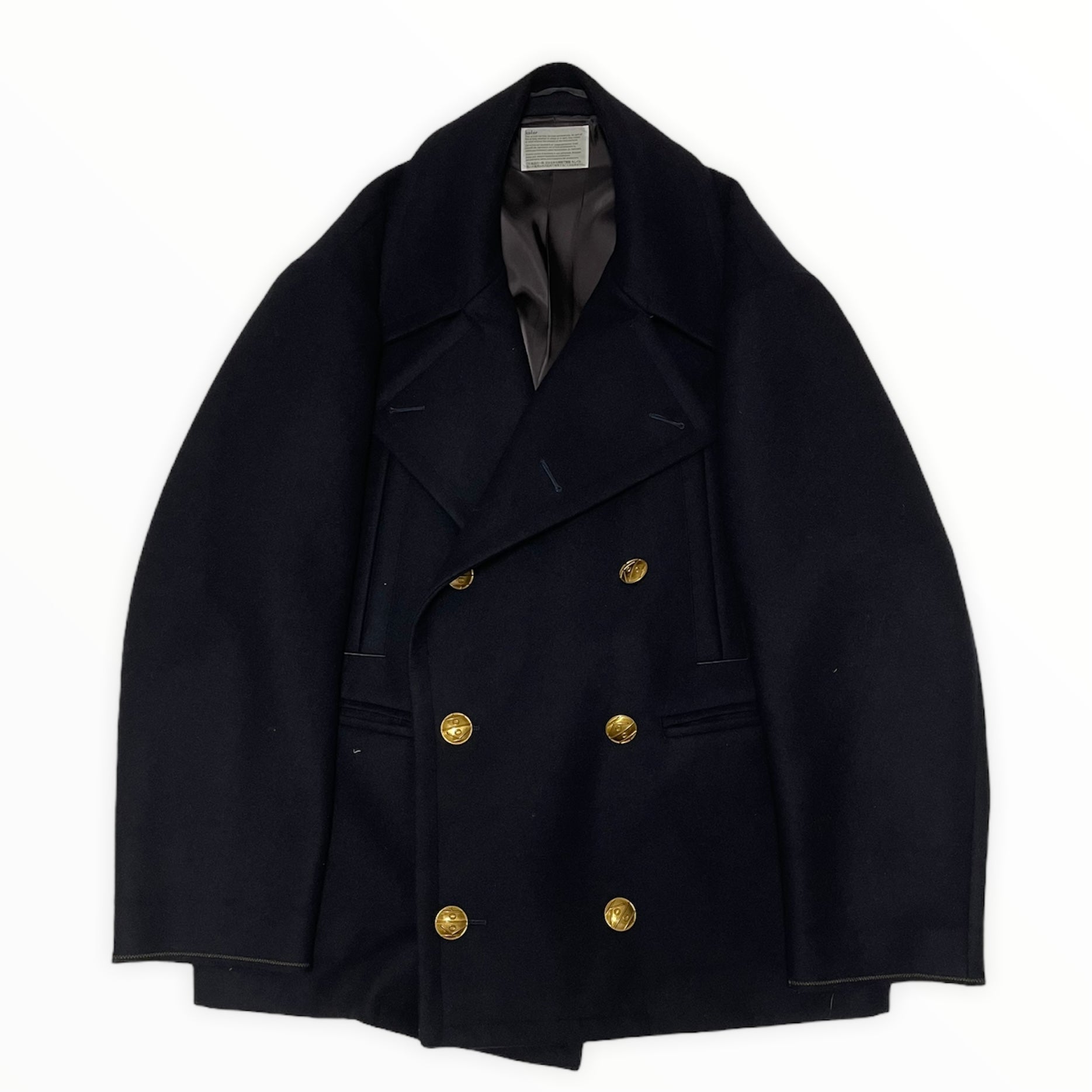 kolor カラー 19AW ウールカシミヤメルトンPコート 19WCM-C02102 買取