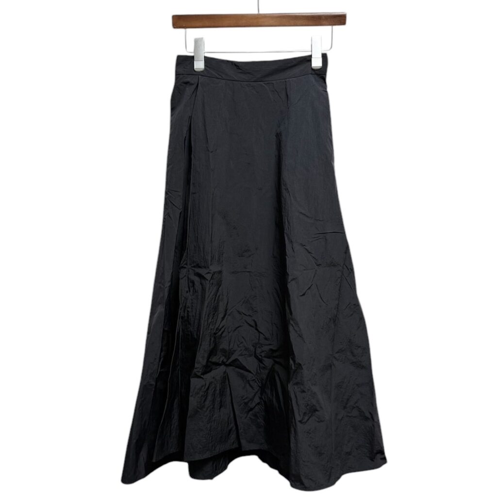 ATON エイトン HAND DYE TUCK FLARED SKIRT ハンドダイナイロンフレアスカート 6971076 13939