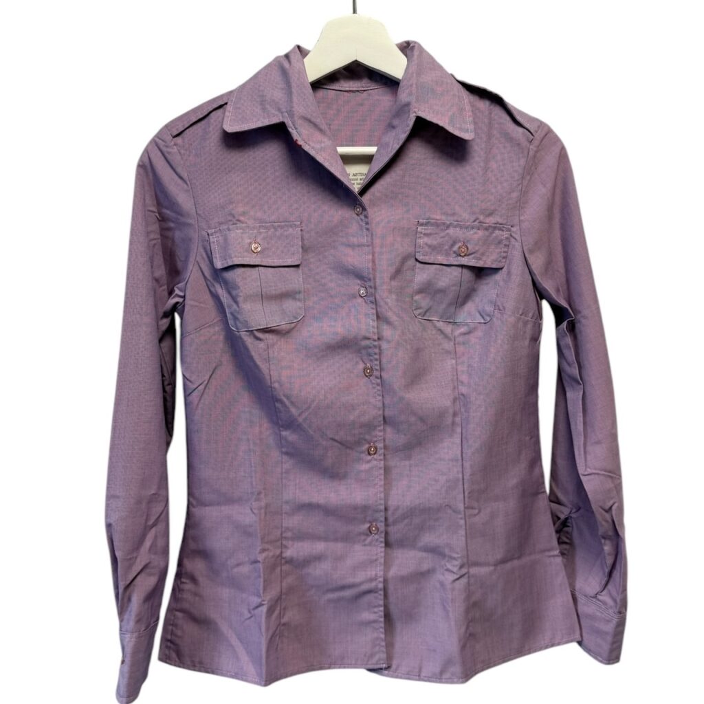 Maison Martin Margiela メゾンマルタンマルジェラ 95AW artisanal purple military shirt アーティザナル ミリタリーシャツ 14140