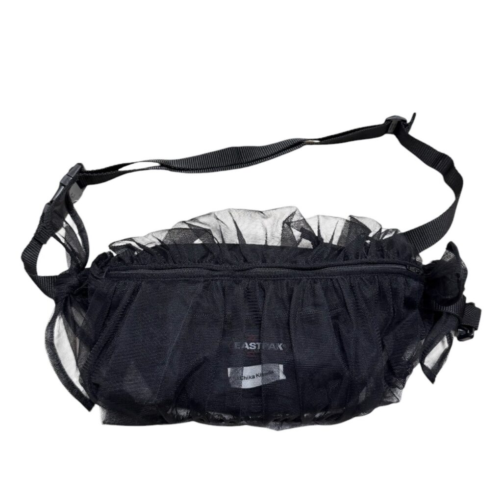 Chika Kisada×EASTPAK チカキサダ イーストパック SPRINGER チュールボディバッグ ウエストバッグ ブラック 14195