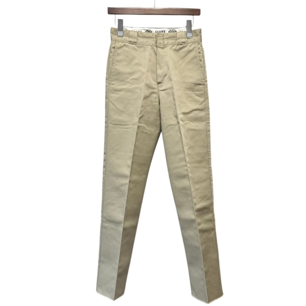 CLANE×Dickies クラネ ディッキーズ HIGH WEIST PANTS ハイウエストワークストレートチノパンツ 15110-7101 14208