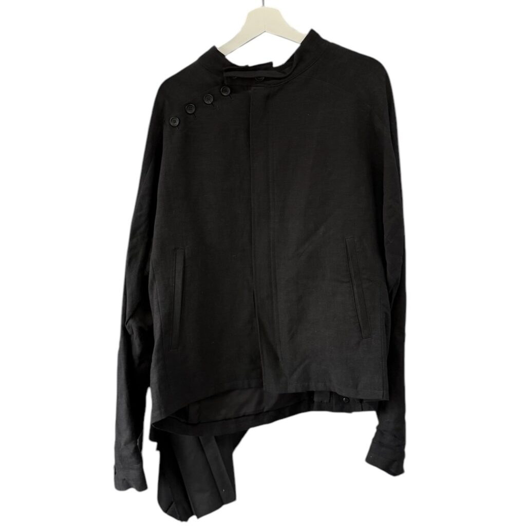 Yohji Yamamoto POUR HOMME ヨウジヤマモトプールオム 24SS プリーツ布付き刺繍ブルゾン ジャケット HS-Y04-308 買取実績
