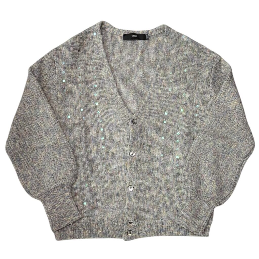 Vaporize ヴェイパライズ 22AW Spancole Cardigan スパンコールカーディガン 14261
