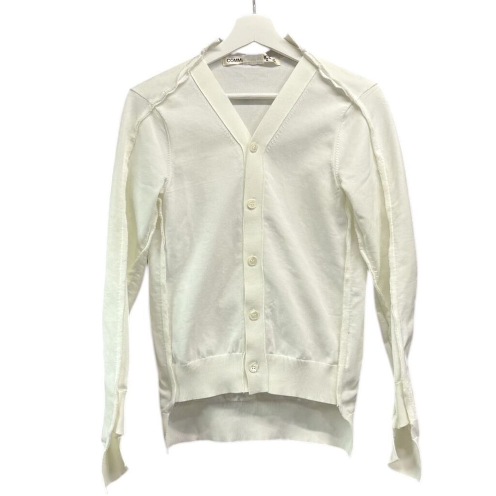 COMME des GARCONS コムデギャルソン 19SS 再構築ポリエステルカーディガン GC-N015 13868