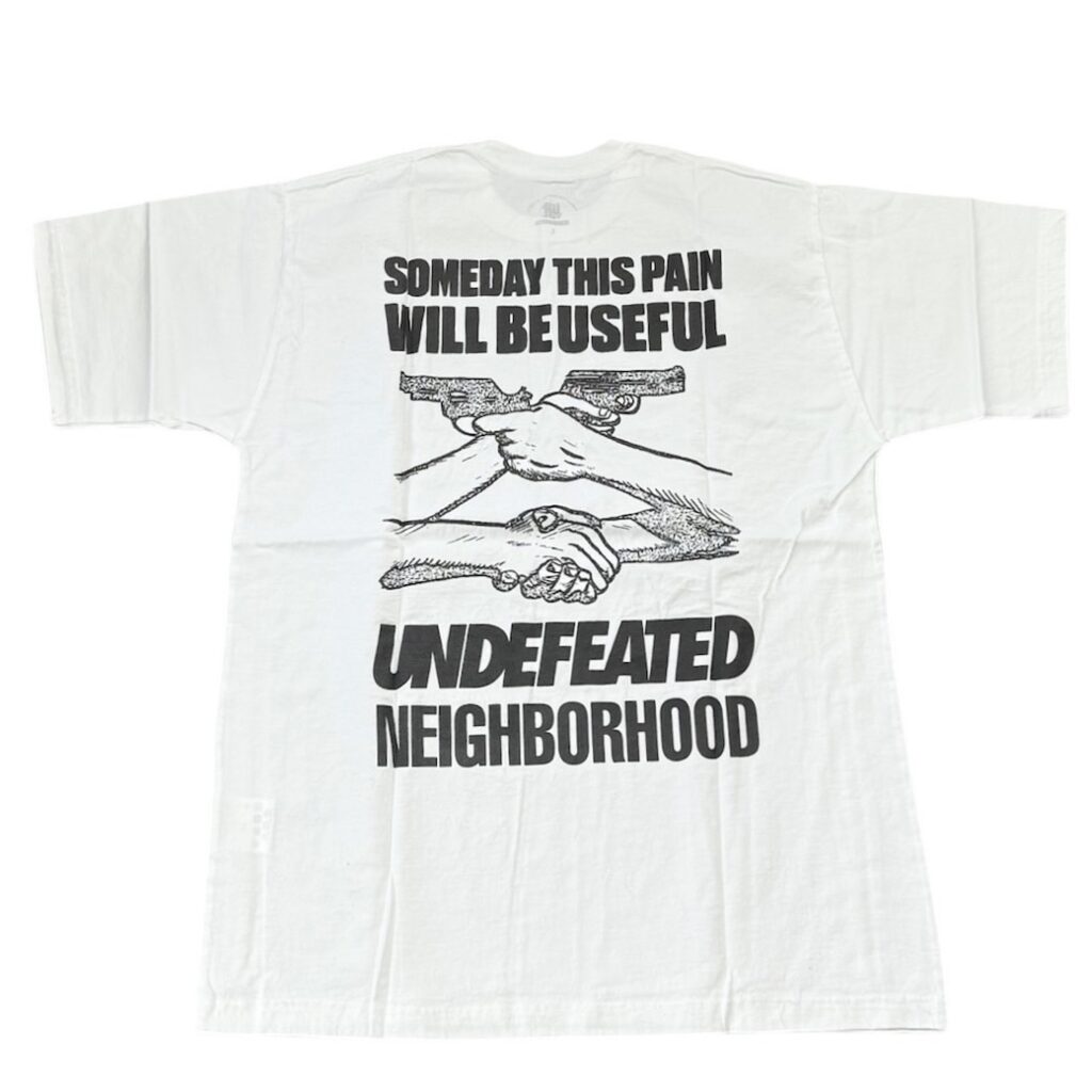 NEIGHBORHOOD×UNDEFEATED ネイバーフッド アンディフィーテッド 21SS NHUF-2 / C-TEE Tシャツ 211PCUFN-ST02S