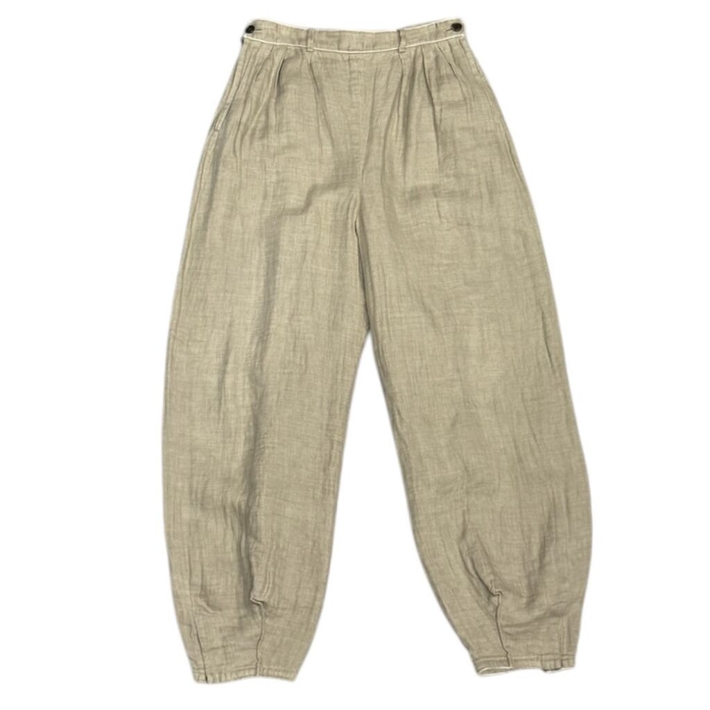 NICENESS ナイスネス 20SS WATER 接結リネンスポーツスラックスパンツ NNW-T01S20
