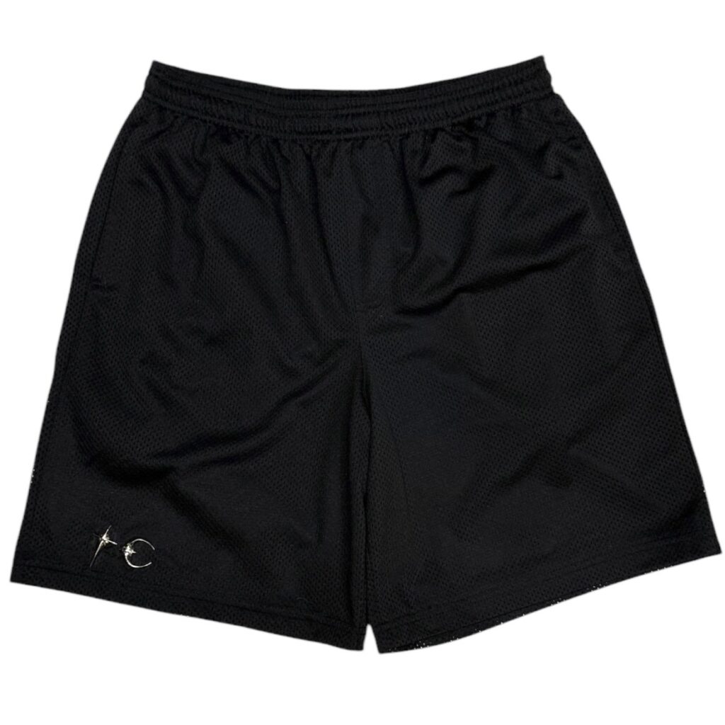 THUG CLUB サグクラブ TC Mesh Shorts メタルロゴメッシュショートパンツ ショーツ TC24PT1002