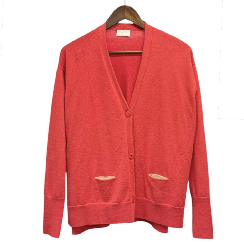 w/cashmere ダブリュカシミヤ 22AW v-neck cardigan カシミヤカーディガン