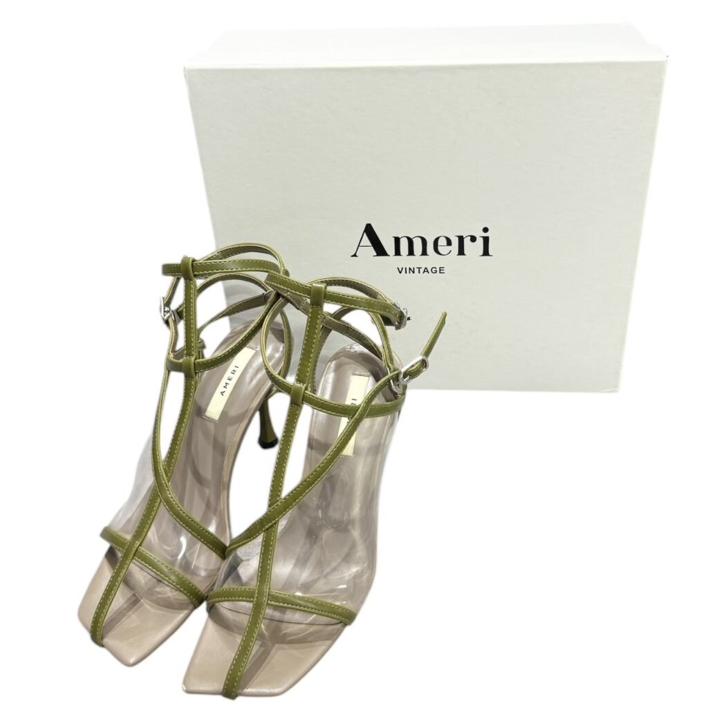 Ameri VINTAGE アメリヴィンテージ MEDI CLEAR STRINGS UPPER HEEL ヒールパンプス