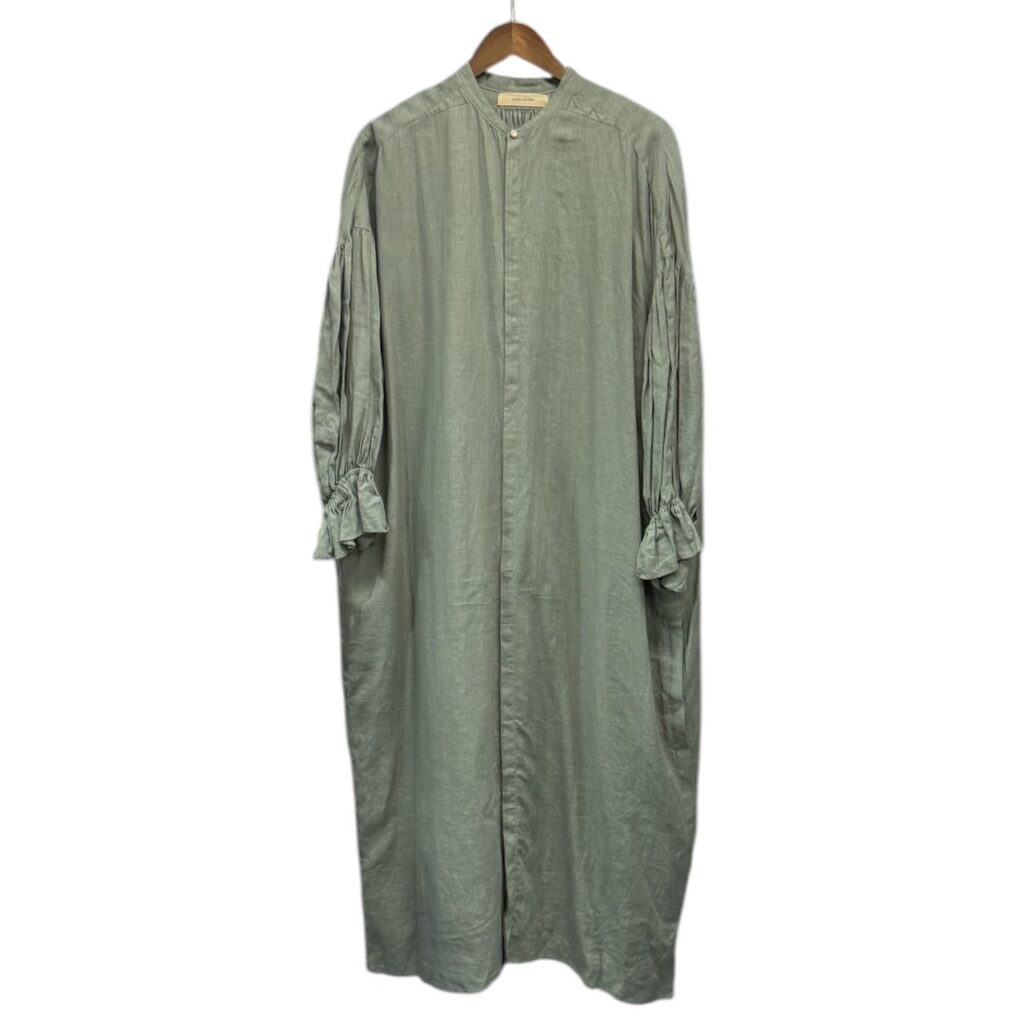 suzuki takayuki スズキタカユキ puff sleeve shirt dress パフスリーブシャツドレス B231-08