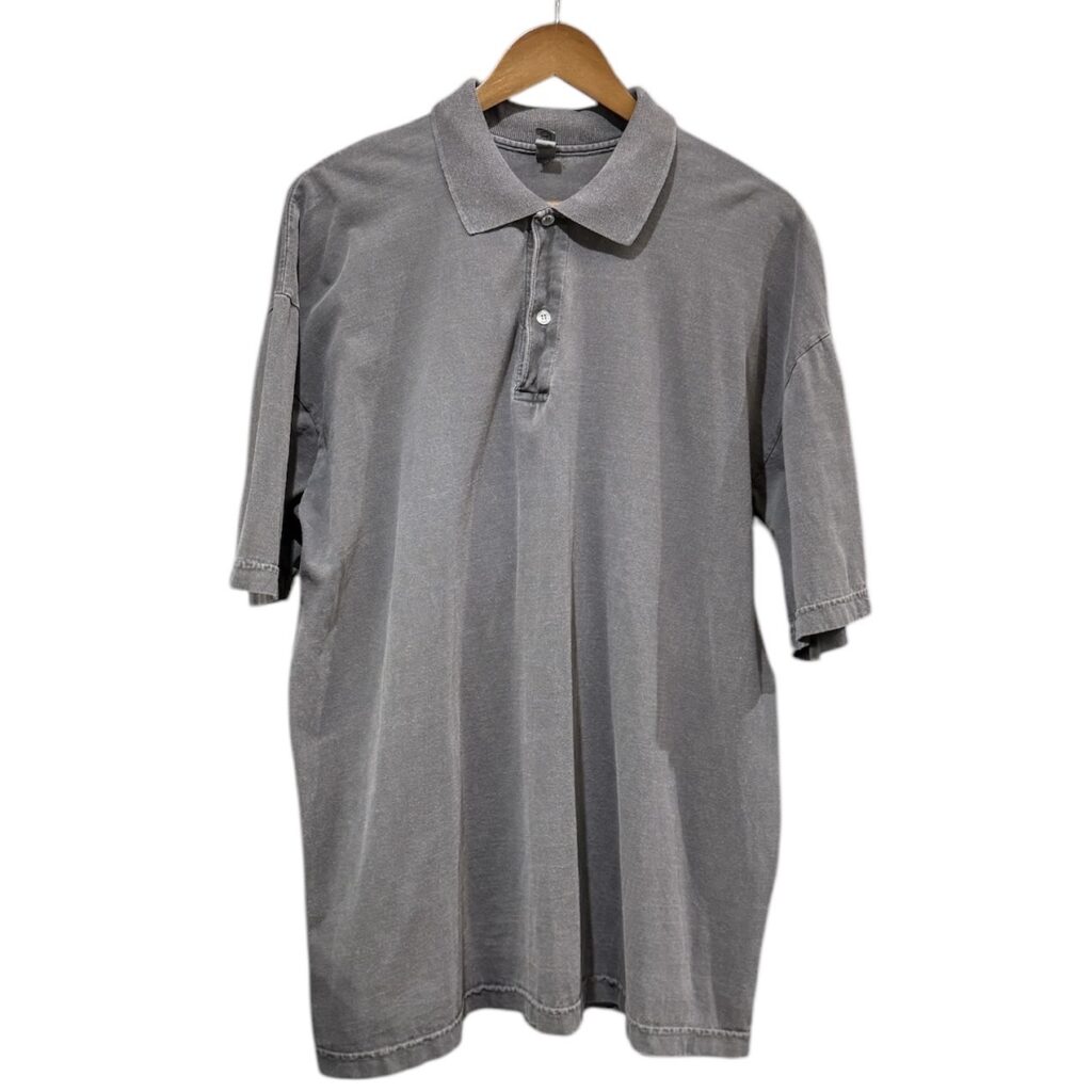 LOSANGELS APPAREL ロサンゼルスアパレル ロスアパ USA製 6.5oz ガーメントダイポロシャツ 14349