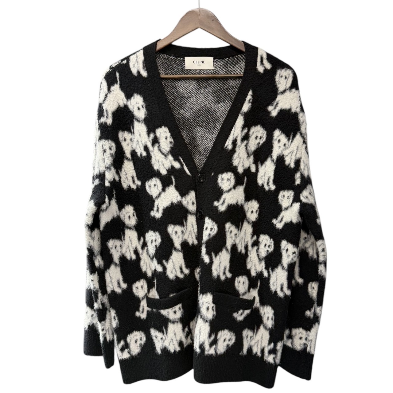CELINE セリーヌ 22SS AMY DORIAN 犬総柄ブラッシュドカーディガン 買取実績