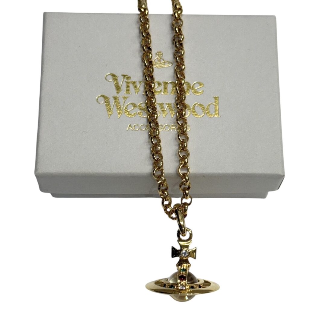 Vivienne Westwood ヴィヴィアンウエストウッド TINY ORB タイニーオーブネックレス 工場刻印 ゴールド