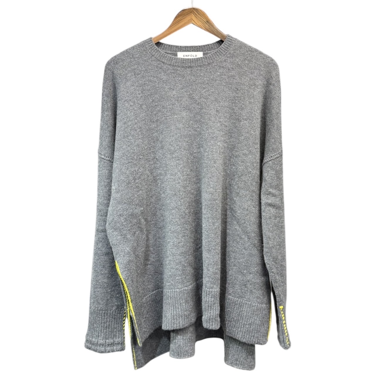 ENFOLD エンフォルド 23SS LOOSE BOX PULLOVER ルーズボックスプルオーバーニット 300GS270-0570 買取実績