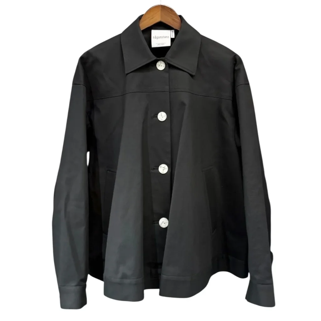 nagonstans ナゴンスタンス 25SS flare jacket フレアジャケット 470IS830-0251 M ブラック